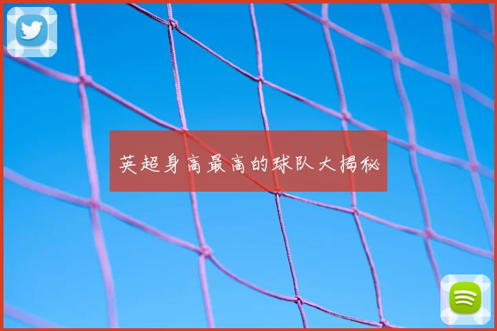 英超身高最高的球队大揭秘