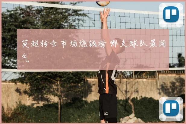 英超转会市场烧钱榜 哪支球队最阔气